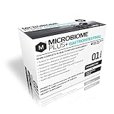 Microbiome Plus Gastrointestinal Probiotics L Reuteri NCIMB 30242 and Prebiotics scFOS, GI Digestive Supplements, Allergy Safe & Gluten Free for Men and Women (1 Month Supply)
