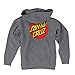 Santa Cruz Mens Classic Dot Hoody Zip Sweatshirt