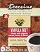 Teeccino Vanilla Nut Herbal Coffee Medium Roast Caffeine Free 10 Tee Bags