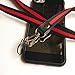 iPhone 7 and 8 Jordan 23 Case,Reflective Mirror Case Jumpman Cover with Soft Neck Lanyard.Shockproof Resistant Case for iPhone 7 and 8 Case 4.7 Inch. (Black Case)
