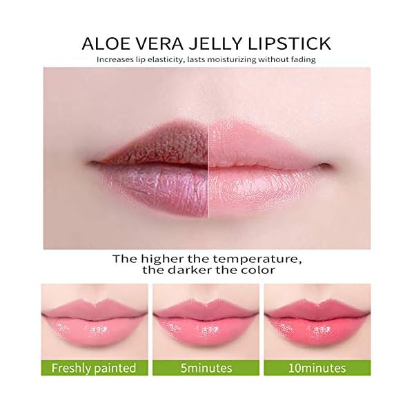 Magic-Temperature-Colour-Changing-Lip-Balm-Set-Dulele-Organic-Aloe-Vera-Moisturizing-Long-Lasting-Jelly-Crystal-Lipsticks3-Packs Magic Temperature Colour Changing Lip Balm Set, Dulele Organic Aloe Vera Moisturizing Long Lasting Jelly Crystal…