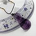 The Amethyst bodhisattva Pendant The Buddha Necklace