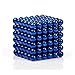MagneBalls - 222 pcs 5MM Magnetic Ball Set for Office Stress Relief |Desk Sculpture Toy Perfect for Crafts,Jewelry and Education|Magnetized Fidget Cube Provides Relief for Anxiety,ADHD,Autism, Boredom