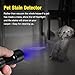 Ulako 6 UV Ultra Violet Black light 9 LED Flashlight Torch for Pet Urine Detector Dog Urine Pet Stains and Bed Bug Detector Fluorescent Agents Mask Passport