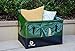 YardStash 76 Gallon Waterproof Deck Box, Portable Outdoor Storage Box for All Weather Tarpaulin Deck Box, Perfect for the Boat, Yard, Patio, or Camping – 76 Gallon, M Green