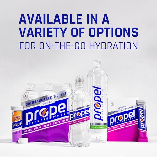 PROPEL FITNESS WATER TABLETS, GRAPE, 10 COUNT TUBE, (PACK OF 8)