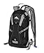 High Sierra Piranha Hydration Backpack, Black/Silver, 2-Liter