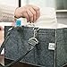 Colorful Baby Diaper Caddy – Nursery Storage Caddy and Car Organizer Bin – Easily Holds Diapers, Wipes, Toys | Baby Shower Gift for Newborn and Moms – Portable Tote Travel Diaper Bag (Moonlight Grey)
