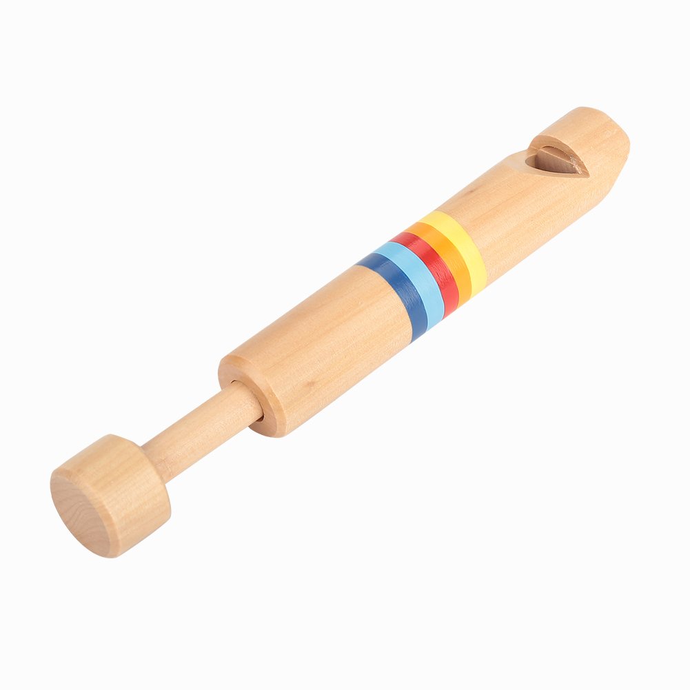 Wooden Fipple Flute, Educational Instrument, Piccolo, Wood Toy, Gift for Kids, Music Lovers, and Educational Settings