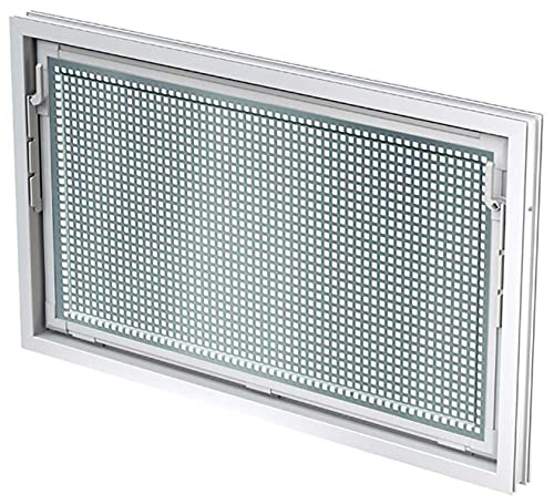 ACO 60x40cm Nebenraumfenster Isofenster + Schutzgitter Kellerfenster Fenster weiß – Bild 5