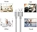 Suanna iPhone Cable 3Pack 10FT Nylon Braided Certified Lightning to USB iPhone Charger Cord for iPhone 7 Plus 6S 6 SE 5S 5C 5, iPad 2 3 4 Mini Air Pro, iPod Nano 7 - Grey