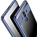 Vinve Case Compatible with Huawei Mate 10 Pro Case, Slim Anti-Scratch Shockproof Cover Clear Hard Back Panel + TPU Bumper Protective Case for Huawei Mate 10 Pro(Blue)