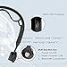 Bone Conduction Headphones, Miric Wireless Headphones Bluetooth 4.2 Stereo Open Eardrum Headphones Waterproof for Sports Driving (Black)
