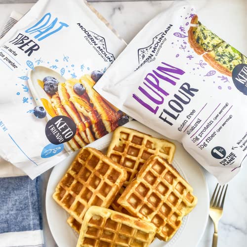 Lupin Flour (3 lb) LowCarb Flour, 2g Net Carbs Per Serving, Improve