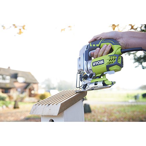 Ryobi 680 W Pendelhub-Stichsäge RJS1050-K (Sichsäge / Säge inkl. Stichsägeblatt, Koffer) 5133002219 – Bild 7