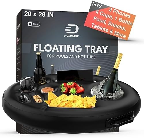 DIVEBLAST: Premium Floating Drink Holder for Pool, Hot Tub