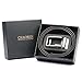 CHAOREN Mens Belt 1 Piece – Leather Reversible Belt Men for Dress Pants - Single Belt, 2 Colors