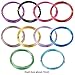 PandaHall 10 Rolls Aluminum Craft Wire 15 Guage Flexible Artistic Floral Colored Jewely Beading Wire for DIY Jewelry Craft Making Each Roll 16 Feet, Random Color