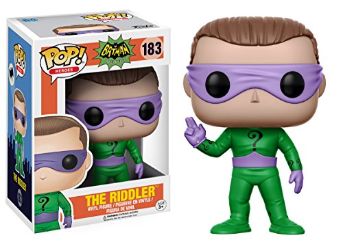 Funko POP Heroes DC Heroes Riddler Action Figure (Style and Color May Vary)