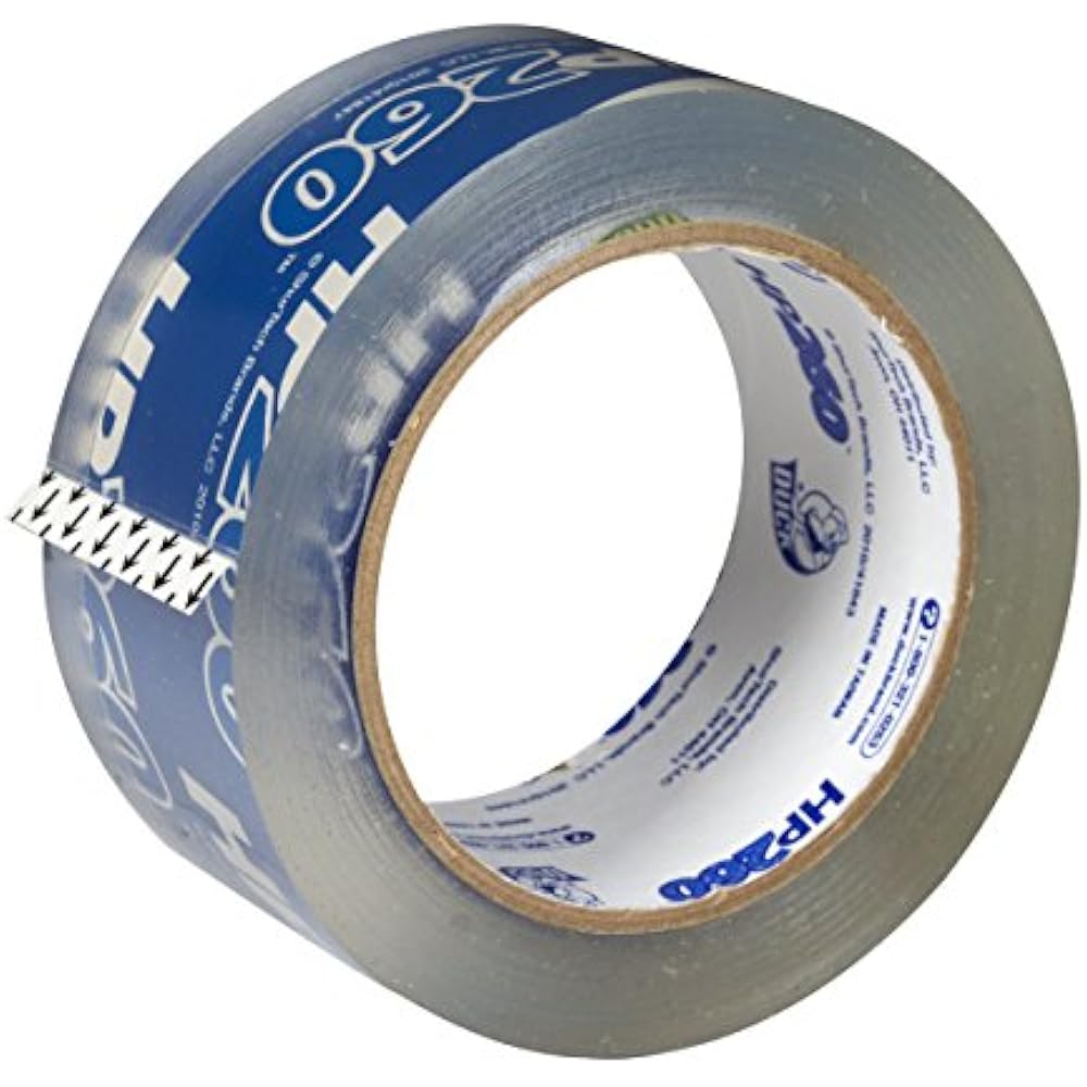 HP260C03 Packing Tape Refill, Rolls, 1.88 Inch X Yard, Clear (655074