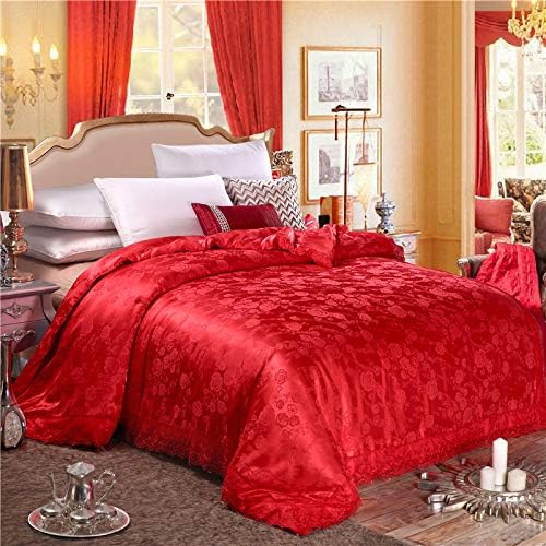 Amazon Com Thefit Paisley Luxury Heavy Weight W1392 Red Rose