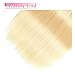 613 Blonde Unprocessed Brazilian Silk Straight Virgin Hair Bundles MS LOVE 8A High Quality Honey Blonde 100% Human Hair Extensions(1 Bundle 10Inch)