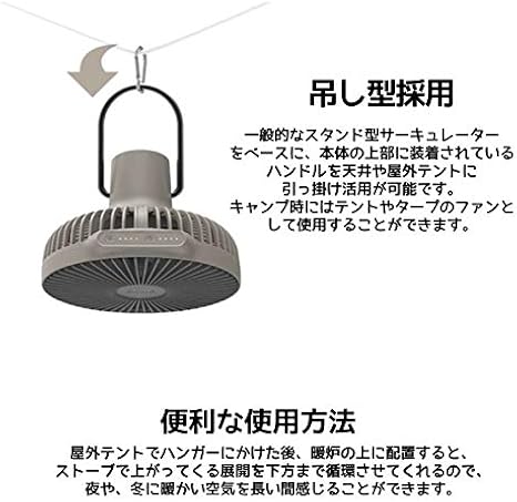 Amazon 即日発送 Claymore クレイモア サーキュレーター 扇風機 ファン アウトドア キャンプ 本体 Neiro アウトドア