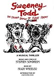 Front cover for the book Sweeney Todd: The Demon Barber of Fleet Street (Applause Musical Library) by Stephen Sondheim