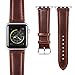 Benuo Apple Watch Series 3 Band, [Classic Collection Series] 42mm Apple iWatch Premium Genuine Leather Strap, Wrist Strap Replacement for Apple Watch Series 2/1/Nike+/Edition (Brown, 42mm)