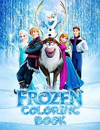 FROZEN Coloring Book: Great 53 Illustrations for Kids