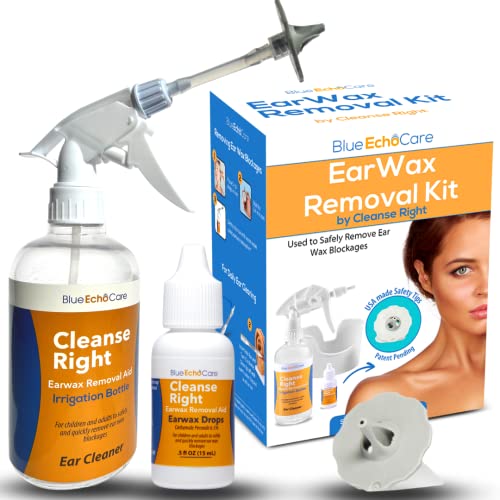 Cleanse Right Ear Wax Removal Kit Carbamide Peroxide Ear Drops