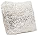 Chanasya Premium Super Soft Shaggy Chic Fuzzy Faux Fur Elegant Cozy White Throw Pillow Cover Pillow Sham - Solid White Fur Throw Pillowcase 18x18 Inches 2-Pack (Pillow Insert Not Included)