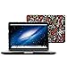 GMYLE MacBook Pro 13 Case 2018 2017 2016 Release A1989/A1706/A1708 With/Without Touch Bar, 3 in 1 Bundle Plastic Hard Case with Keyboard Cover & Felt Storage Pouch Bag (Retro Floral)
