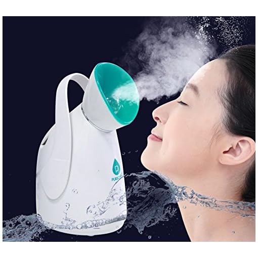 Pursonic Facial Steamer Hot Mist Moisturizing Spa Extract Blackheads