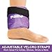 Hot and Cold Therapy Reusable Gel Pack Ideal for Women and Children for Injuries and Pain Relief with Adjustable Elastic Strap (LARGE)