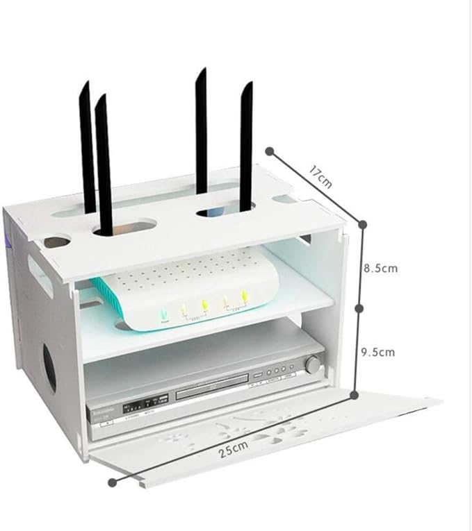HYBUKDP Ladekabel Box WLAN-Router-Kabelstecker ...