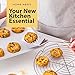 Home Hero 50 Pcs Stainless Steel Kitchen Utensils Set - Nonstick Stainless Steel Cooking Utensils Set - Heat Resistant Kitchen Essentials & Metal Kitchen Gadgets (50 Pcs)