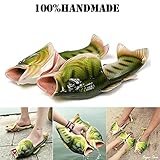 Fish Animal Slippers Character Flip Flops Summer Beach Sandals Shower Slippers Non-slip Beach Shoes Wear for Women Men Casual Shoe