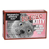 Magnetic Poetry Psycho Kitty Magnetic Word Kit