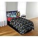 Easy Care and Maintenance Transformers 5 The Last Knight Autobot Strong Bedding Sheet Set, Black/Multicolor, FULL