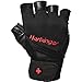 Harbinger Pro Wristwrap Weightlifting Gloves with Vented Cushioned Leather Palm (Pair)