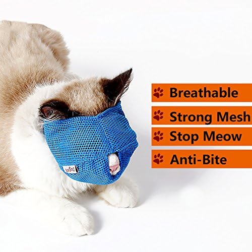 muzzle for cats to stop meowing