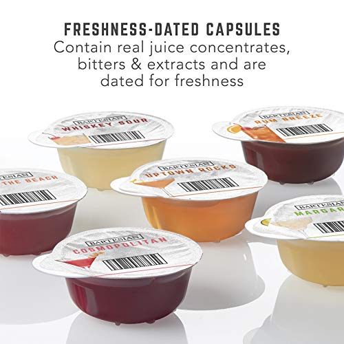 Bartesian Whiskey Sour Cocktail Mixer Capsules, Pack of Cocktail