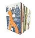 Daiso Giraffe Bookends for Kids Non-Skid Metal Orange 6.63 Inches Tall (Set of 2)