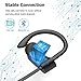 Bluetooth Headphones, LETSCOM Wireless Earbuds IPX7 Waterproof Noise Cancelling Headsets, Richer Bass & HiFi Stereo Sports Earphones 8 Hours Playtime Running Headphones with Travel Casethumb 3