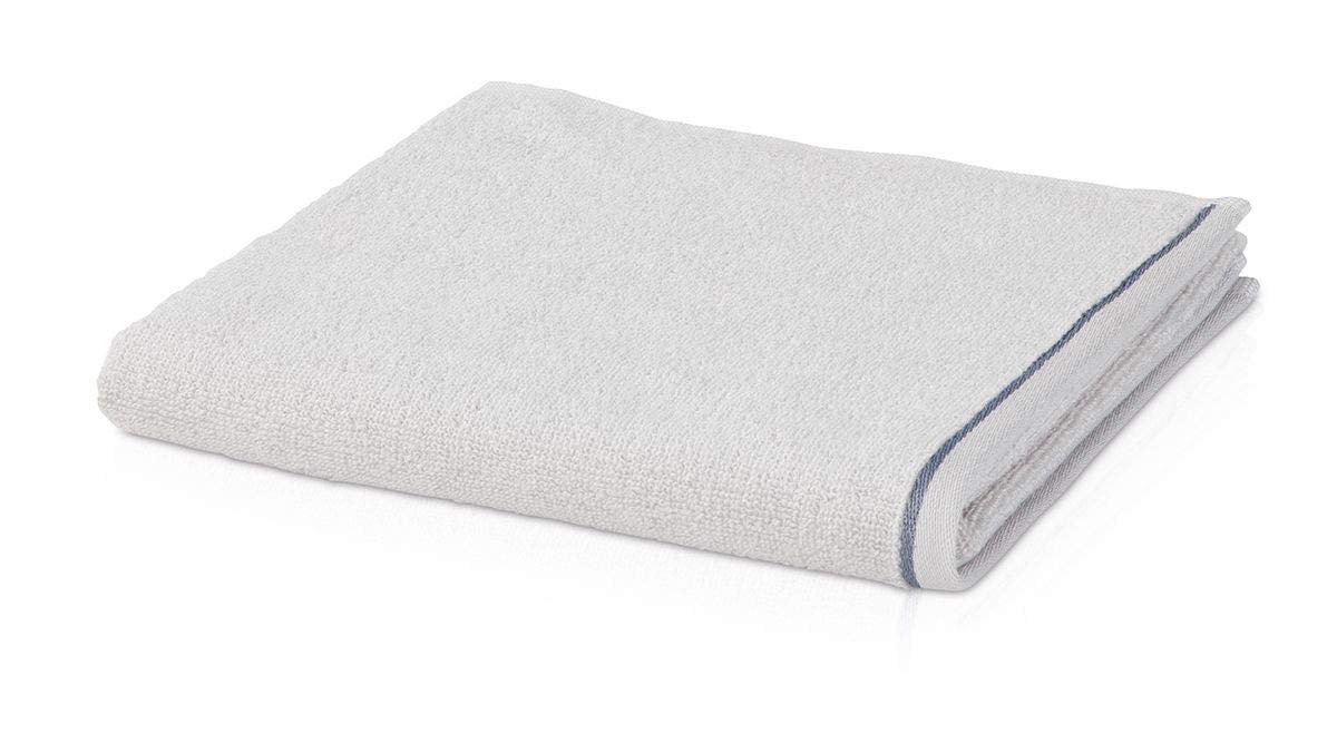 Möve Cashmere & Cotton wash glove 80 x 150 cm made of 85% cotton / 12% modal / 3% cashmere, moonlight