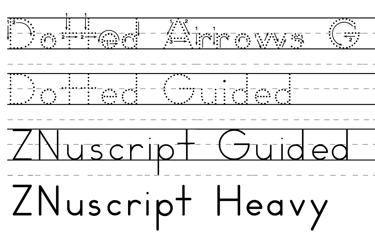 ZMethod for Zaner-Bloser exercises, from Manuscript to Cursive - Import It  All