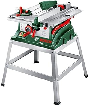 Bosch Tischkreissäge PTS 10 T (mit Untergestell, 1400 Watt, Kreissägeblatt Nenn-Ø 254mm, im Karton)