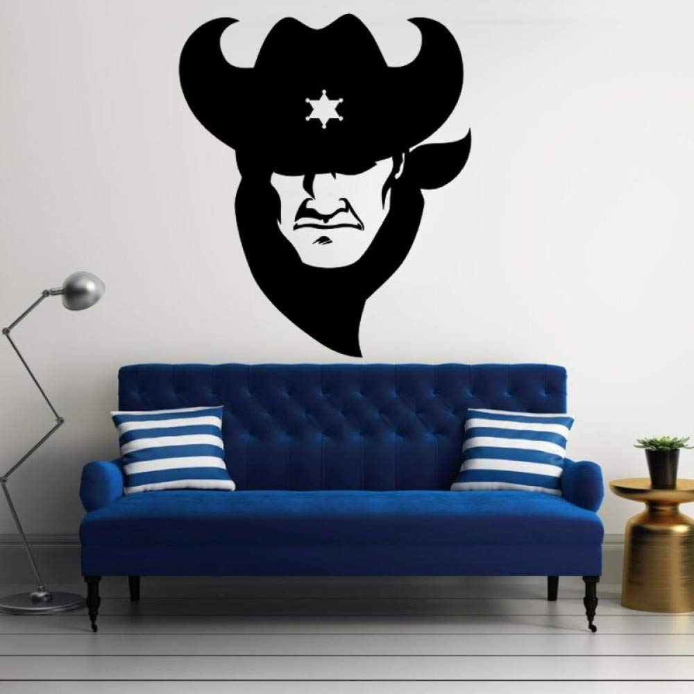 Caowenhao Vaquero Avatar Silueta Pintura De Pared Diseno De Arte