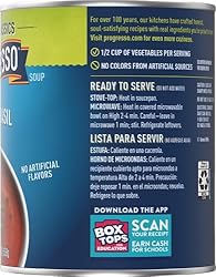 Progresso Tomato Basil Soup, Vegetable Classics